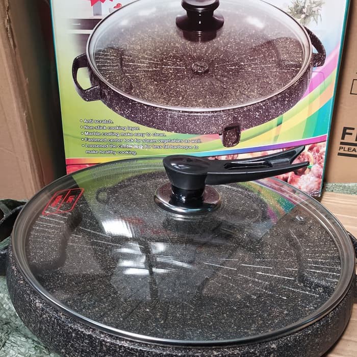 LRC Bulgogi Pan / Alat Panggang Steak Yakiniku Pan 32cm