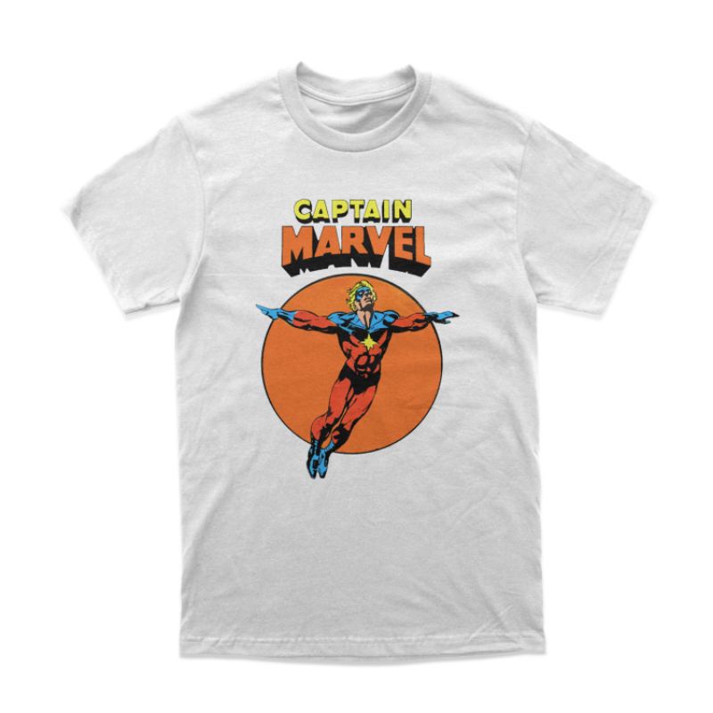 T-shirt Captain Marvel | Kaos Marvel Comics