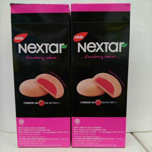 nextar nastar / brownies / blueberry /strawberry isi 8 pcs