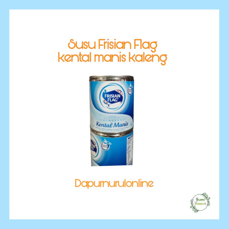 

Susu kental manis Frisian Flag kaleng