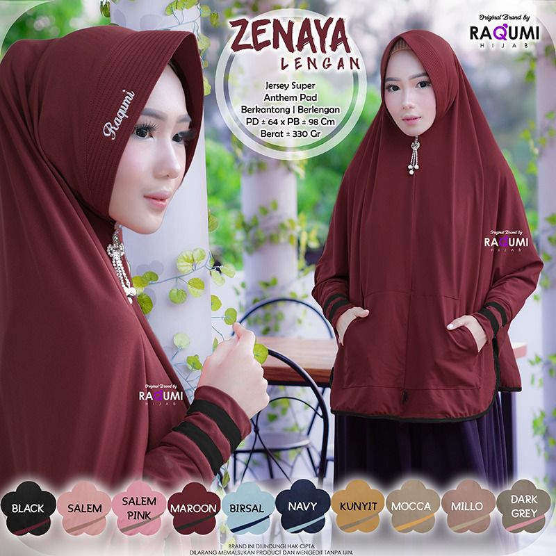 ZENAYA LENGAN BY ORI RAQUMI HIJAB