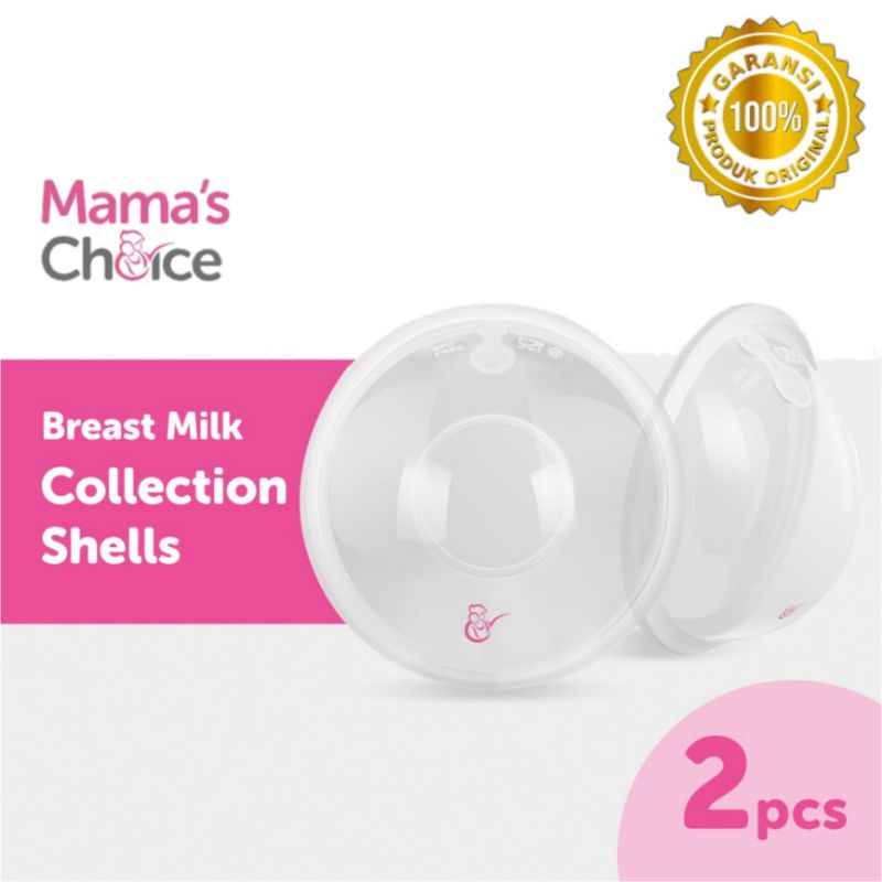 Mama's Choice Breast Milk Collection Shells - Breast Pad Penampung ASI