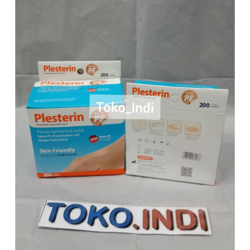 Plesterin Bulat PE Onemed / Plester / Plester Bulat 200 pcs