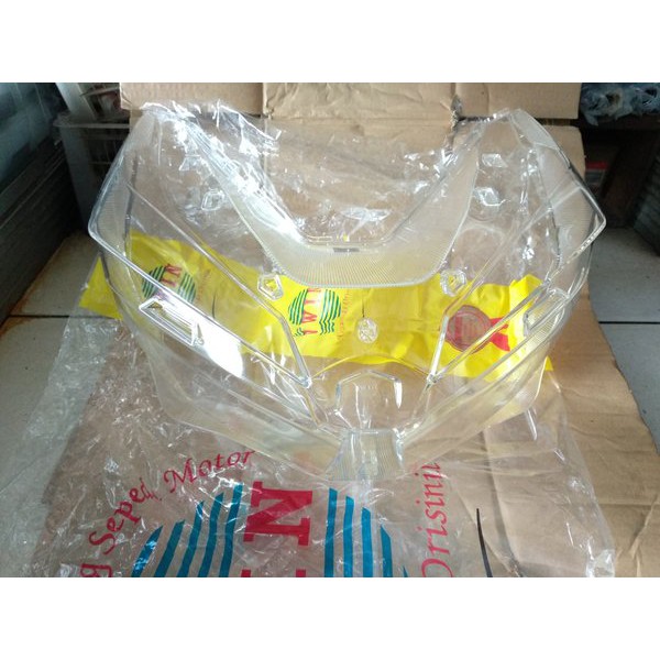 sprepart Mika Lampu Depan-Kaca Lampu Depan Vario 150 LED 2018-VARIO 125 LED 2018 Merk WIN