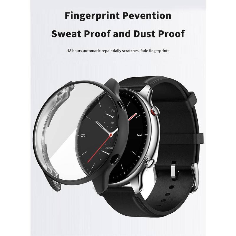 Soft Case TPU Pelindung Layar Smartwatch Untuk Xiaomi Huami Amazfit GTR 3 Pro GTR 2 2e Bumper