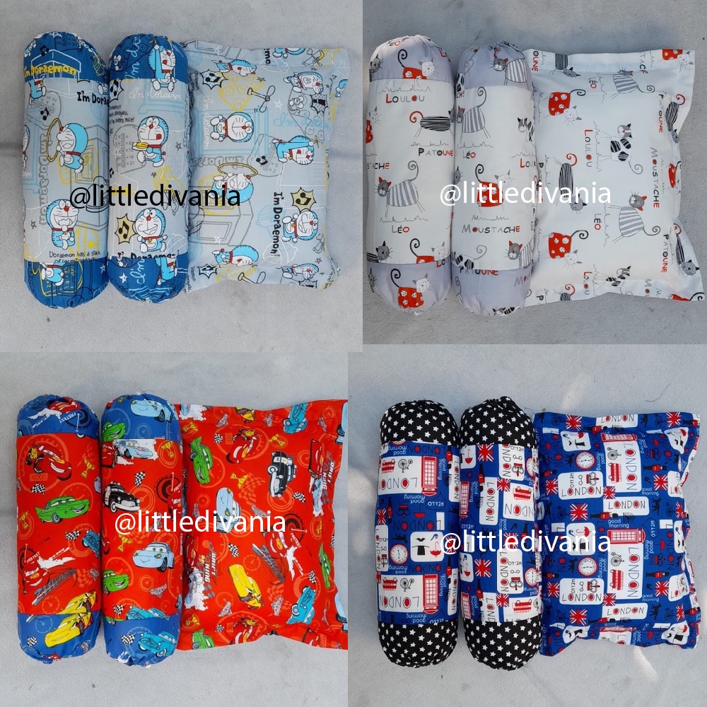 SARUNG Bantal Guling Bayi Tanpa Isian sarbangul AKACHAN BG sbg kado bayi