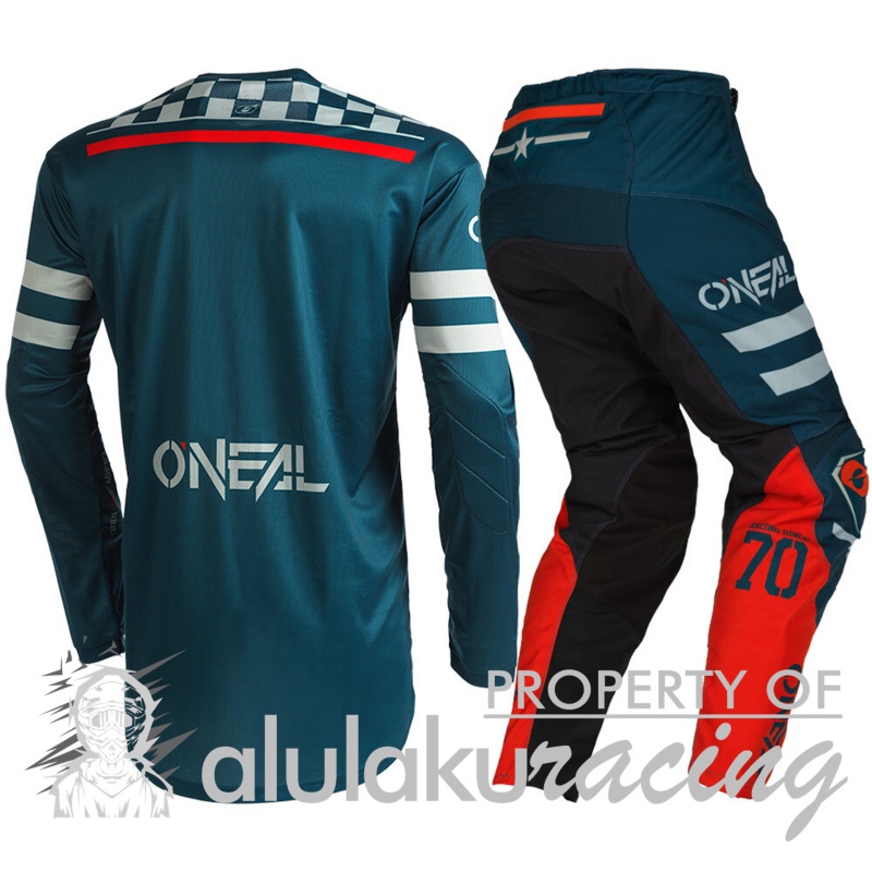 Jersey with Pants Trail Motocross MX with Custom Name &amp; Number - ON014