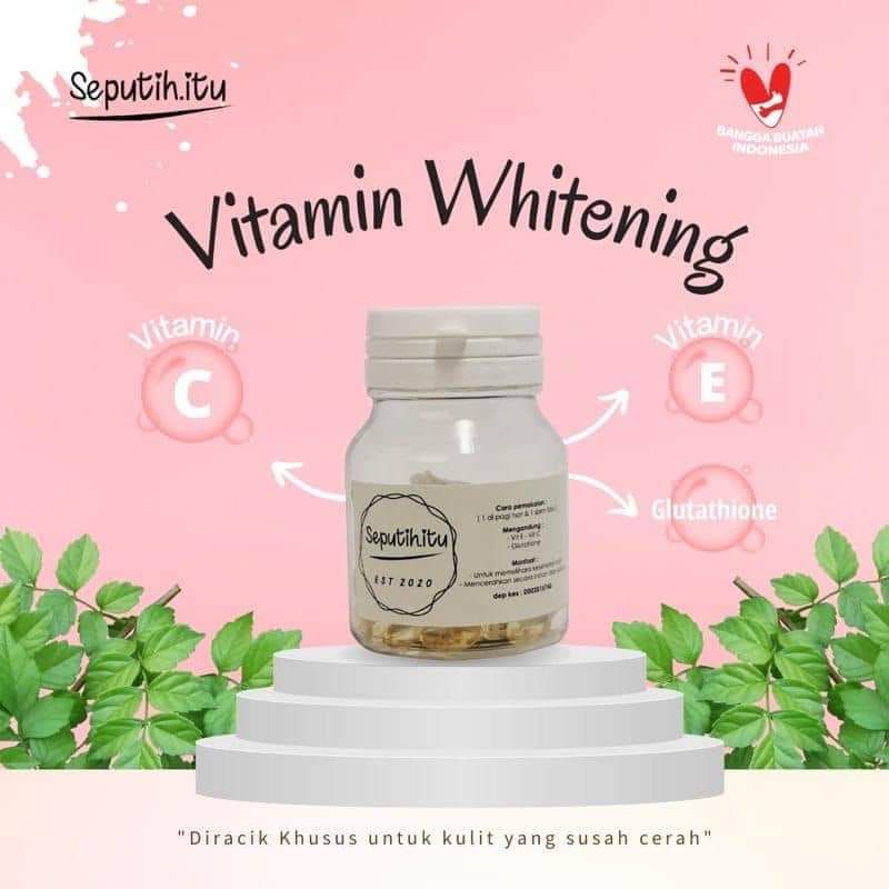 Vitamin whitening seputih itu / seputih.itu kapsul