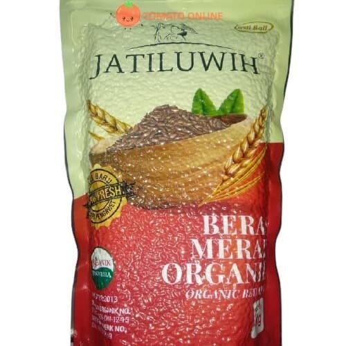 Beras Merah Organik / Organic Red Rice Jatiluwih Bali 1 kg / 1kg