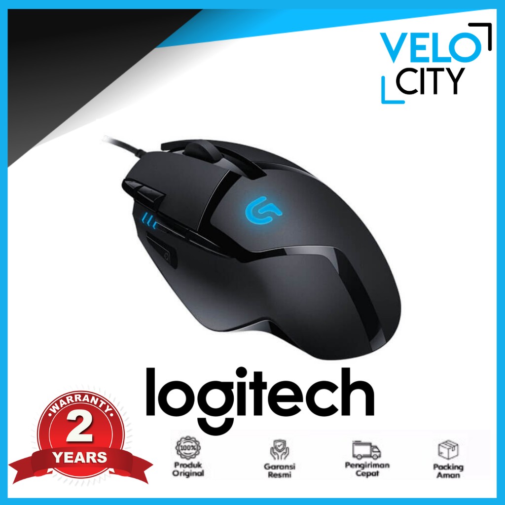 Logitech G402 Hyperion Fury Ultra-Fast FPS Gaming Mouse Original Garansi 2 Tahun