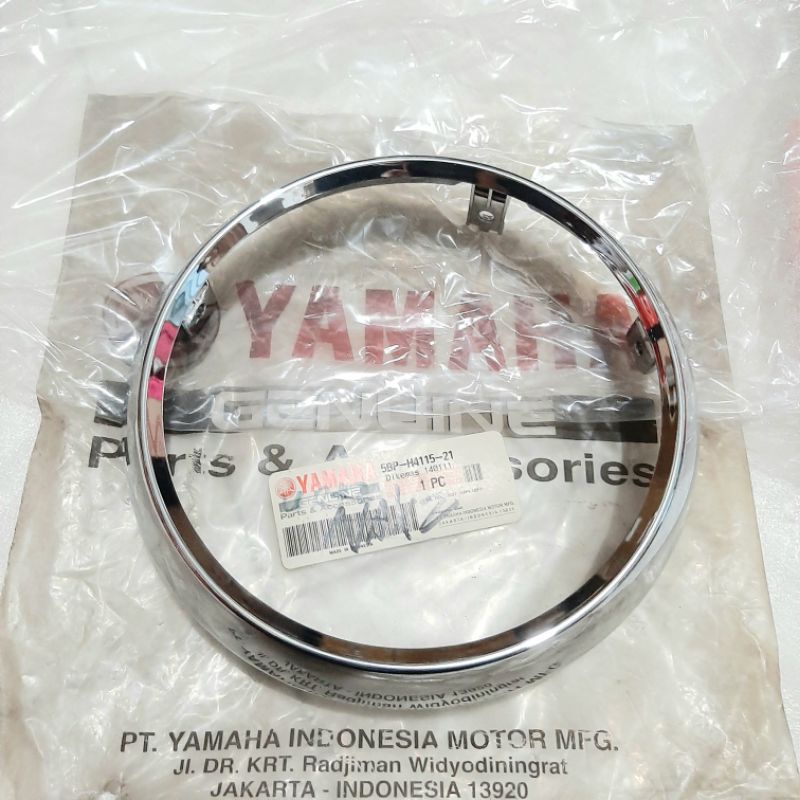 ring rim lampu depan bulat rxking rx king new 2007 2008 scorpio original