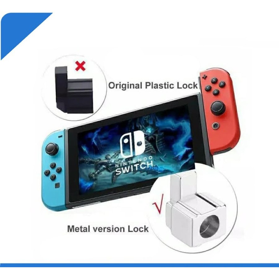 Metal Buckle Lock Joy Con Joycon Nintendo Switch