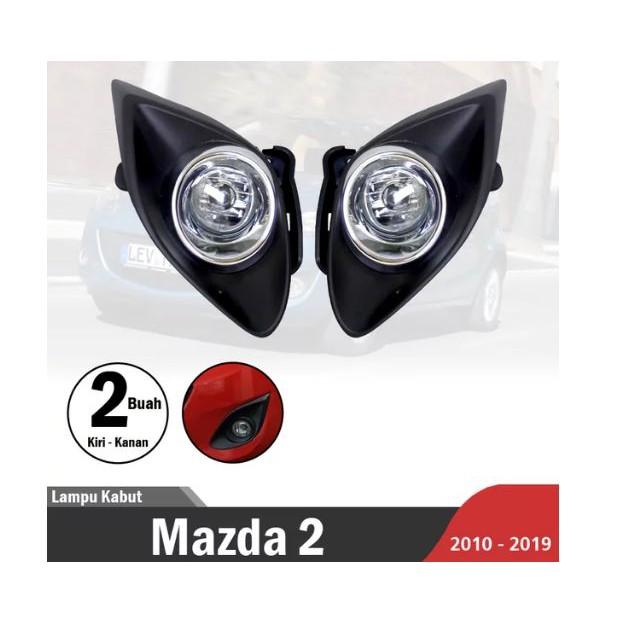 Foglamp Mazda 2 2010 Chrome