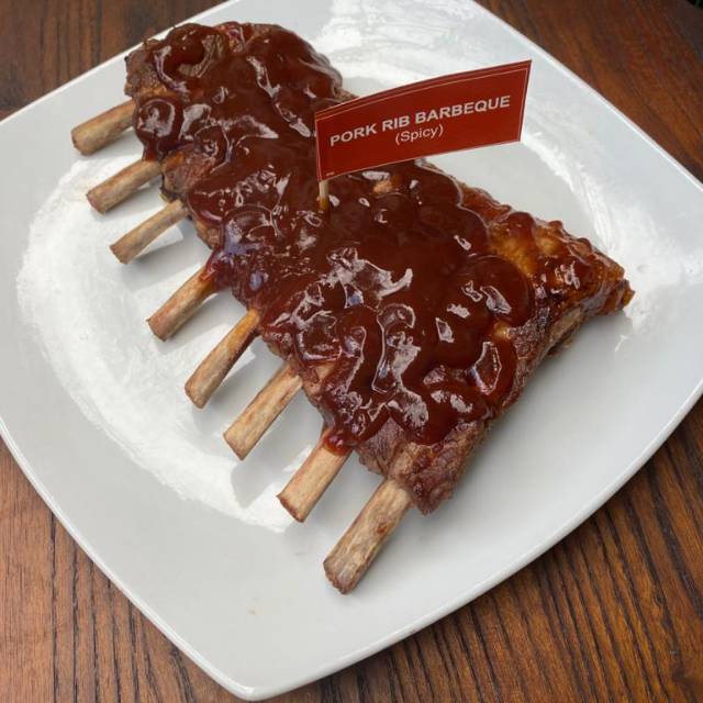 Pork Ribs Barbeque (Iga Babi Bakar Matang) Spicy - 450g