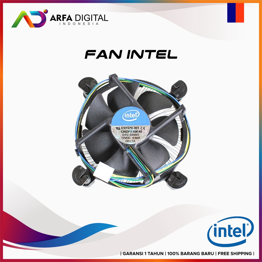 Fan Processor INTEL LGA 775-1156-1155-1256 Baru