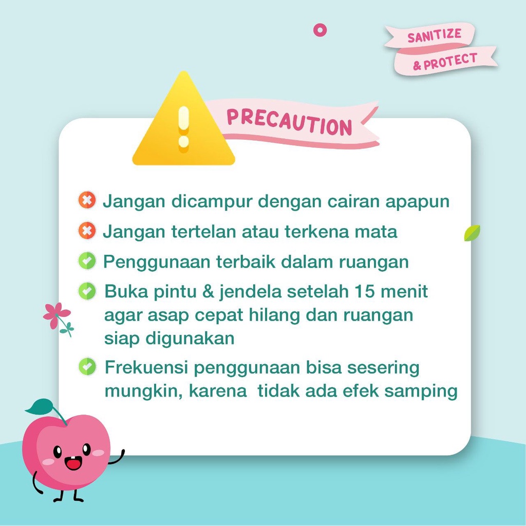 Mesin Fogging Berry C + Cairan Fog Room &amp; Air Sterilizer BerryC 500ML / 300ML Cairan Fogging Berry C Mosquito Repellent