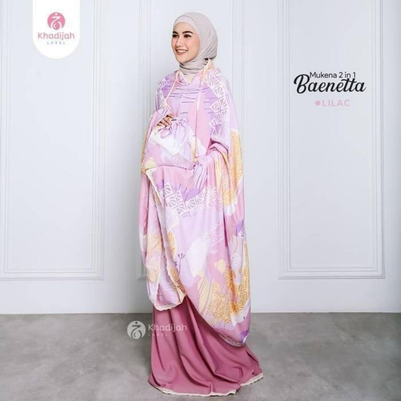 khadijah labels - mukena jumbo baenetta series - mukena adem - mukena premium