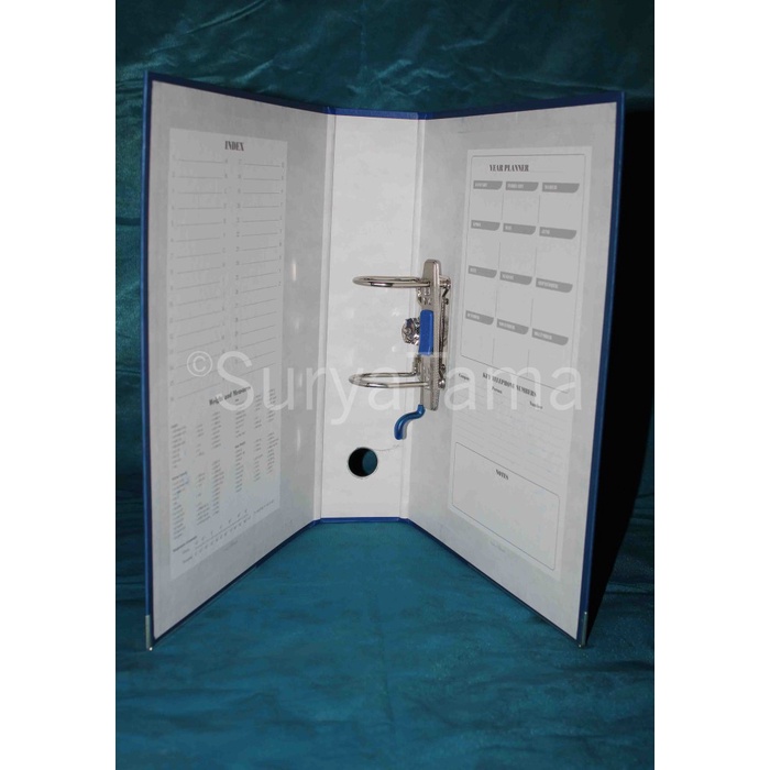 

Limited Bindex Ordner 717 Folio (Biru) Bergaransi