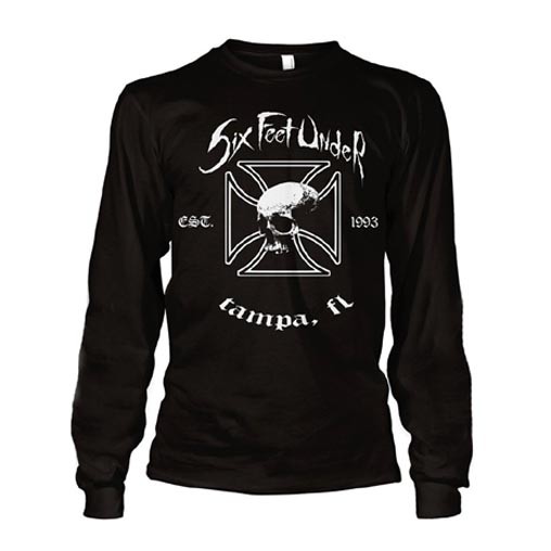 Kaos Tangan Panjang SIX FEET UNDER Est 1993 New Longsleeve Tshirt