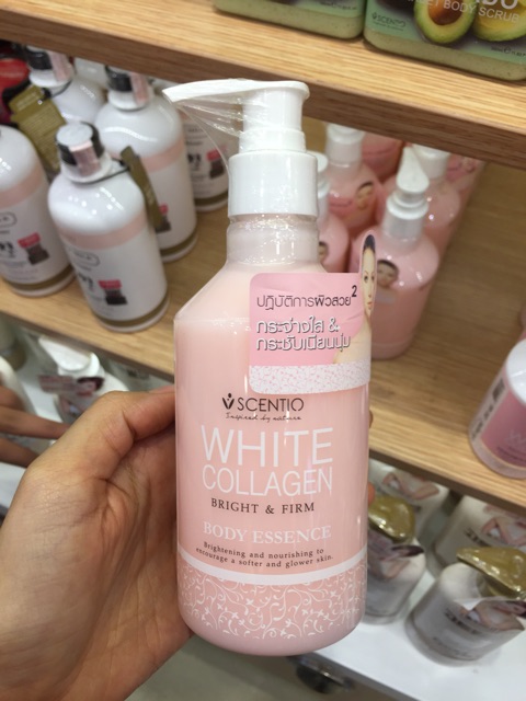 BEAUTY BUFFET SCENTIO WHITE COLLAGEN BODY ESSENCE