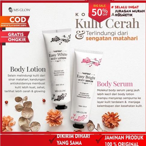 [Siap Kirim] Ms Glow Body Series / Paket Badan Pemutih Ms Glow/ Body Lotion Ms Glow/ Body Serum Ms G