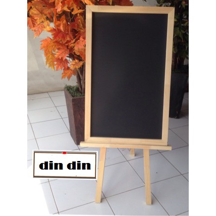 

Papan Tulis hitam kapur Stand Cafe Outdoor Chalk Black Board