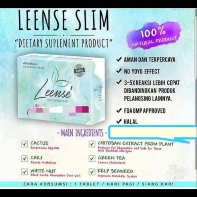 LEENSE : supplement diet No.1 di Thailand