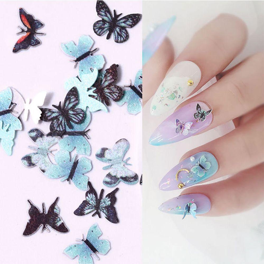 Sequin Serpihan Salju Untuk Dekorasi Nail Art