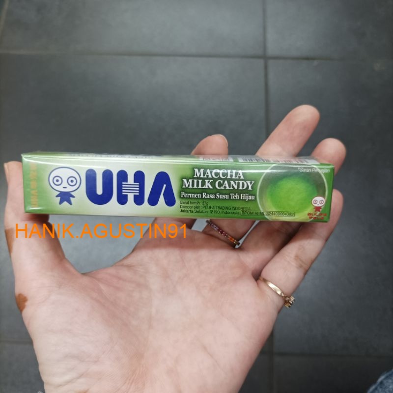 

UHA Milk Candy Stick 30g - Permen Susu Jepang Rasa Matcha