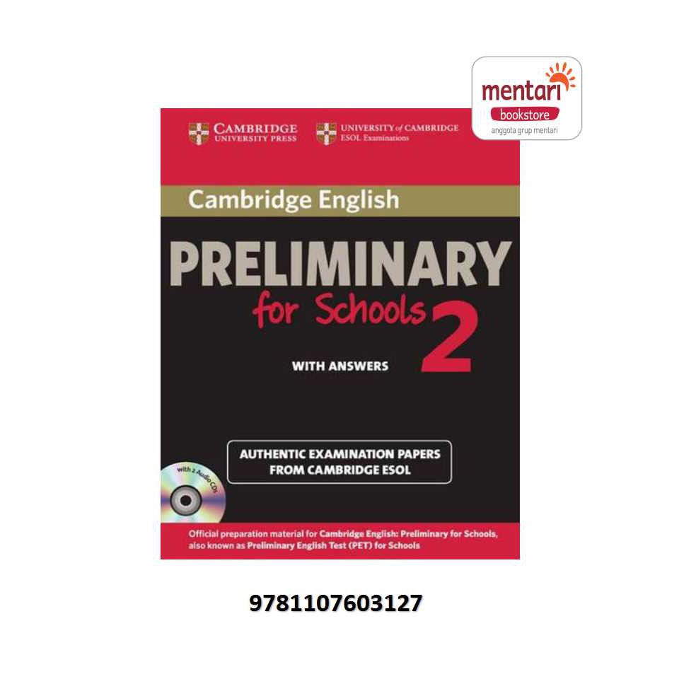 

Camb Eng Preliminary for School 2 -Self Study Pack