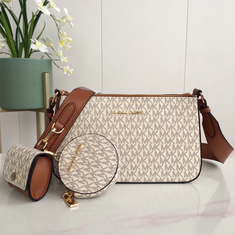 Tas Wanita Michael Kors Slingbag messanger with small bag