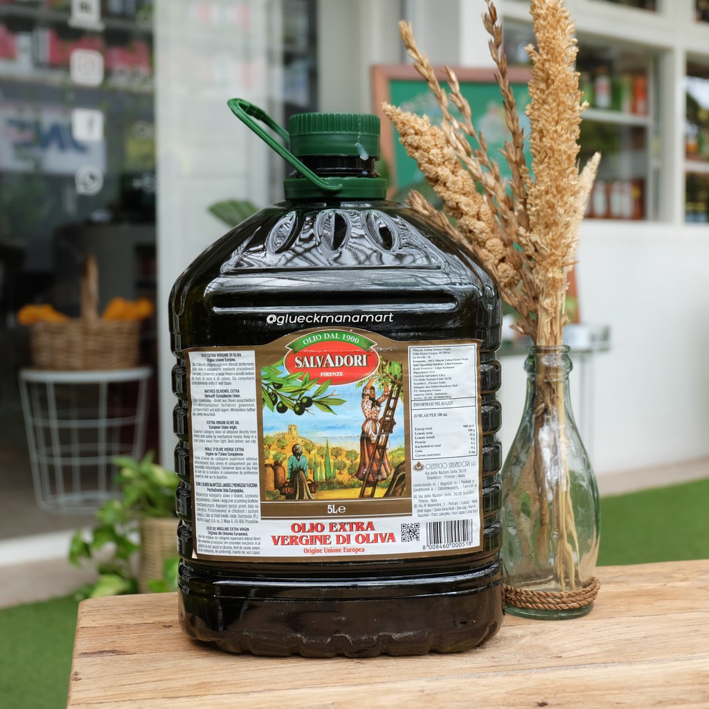

Extra Virgin Olive Oil Salvadori 5 Lt / Minyak Zaitun