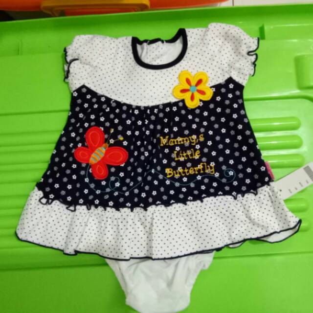 Dress bayi baju bayi pakaian bayi usia 6-15bulan