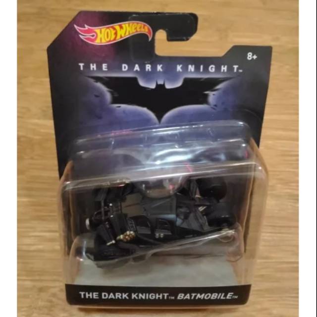 Diecast Hot Wheels Batmobile Tumbler Batman The Dark Knight Batmobile Matte Black Exclusive Edition