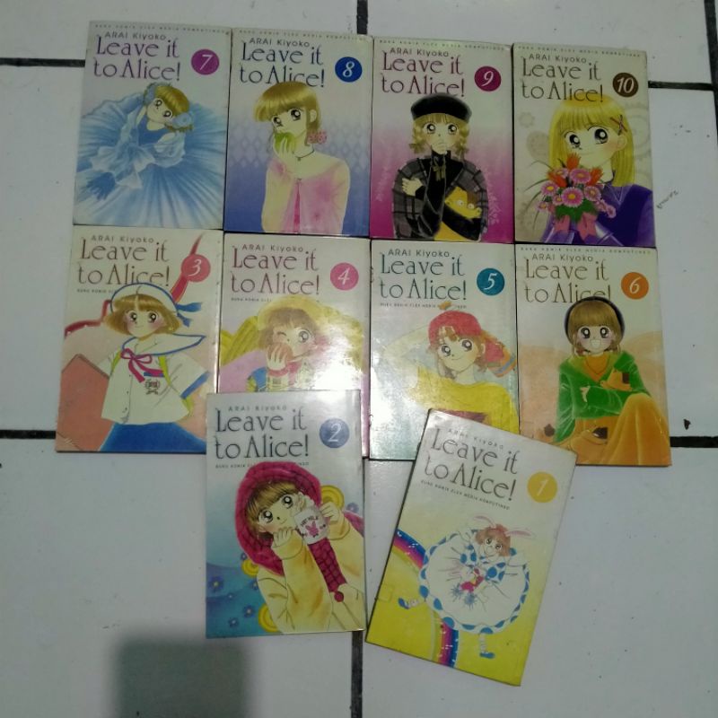 paket komik leave it to alice 1-10 end