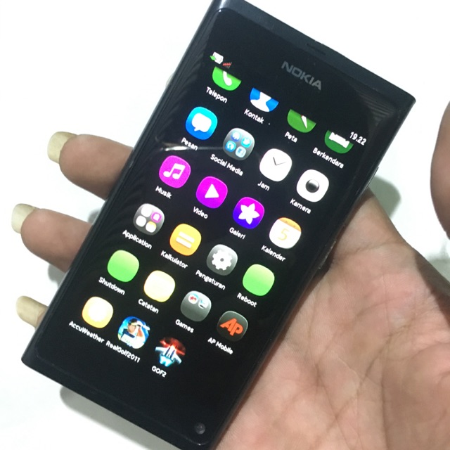 Nokia N9 Meego harmattan  langka 64gb bisa dual boot 