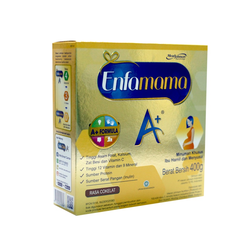 

Enfamama Milk Cklt Ktk 400Gr