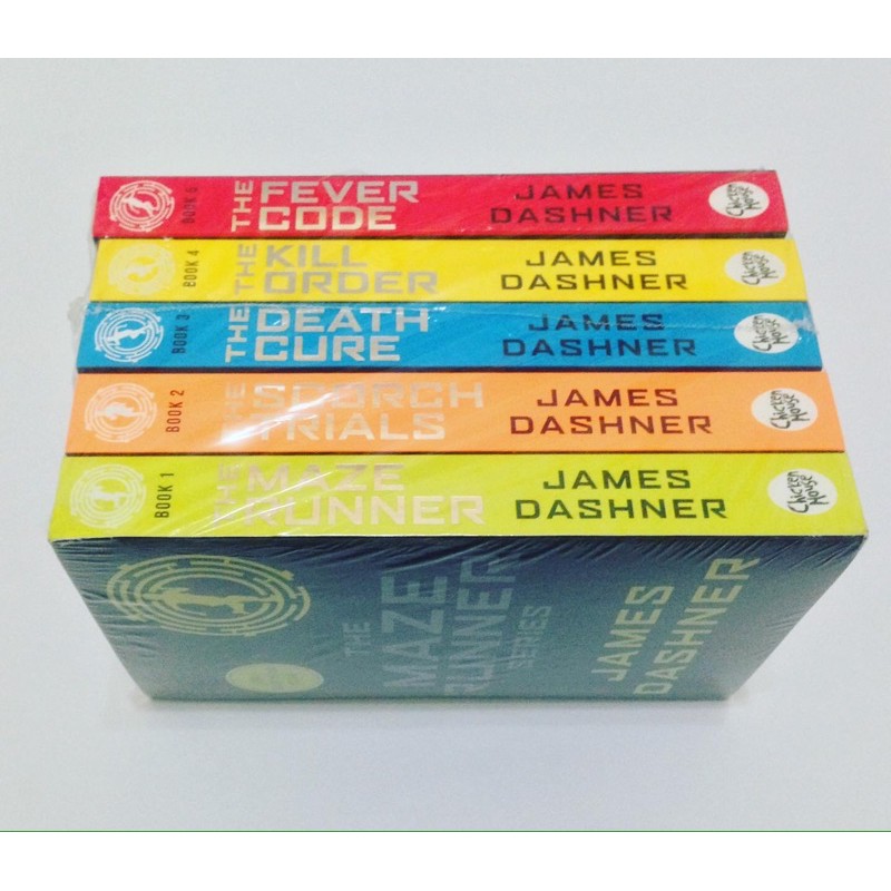 NEW+English) The Maze Runner set box by James Dashner scorch trials kill order death cure fever code