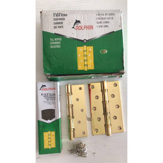 Engsel besi dolphin 5"