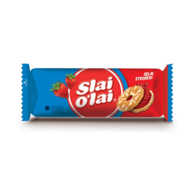 

Slai O'lai Biskuit Selai Strawberry 128 g