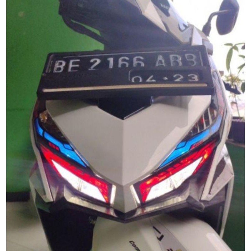 STICKER  LAMPU HEADLAMP MOTOR VARIO 2016 2017 SATU SET LENGKAP