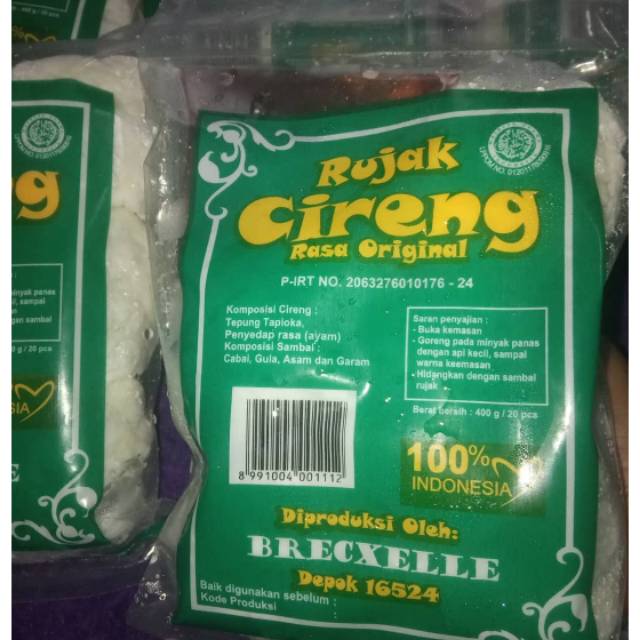 

Rujak cireng brecxelle isi 20pcs euaakkk