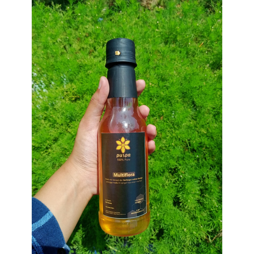

MADU MURNI 100% ASLI NECTAR MULTIFLORA - MADU PUSPA 340gr