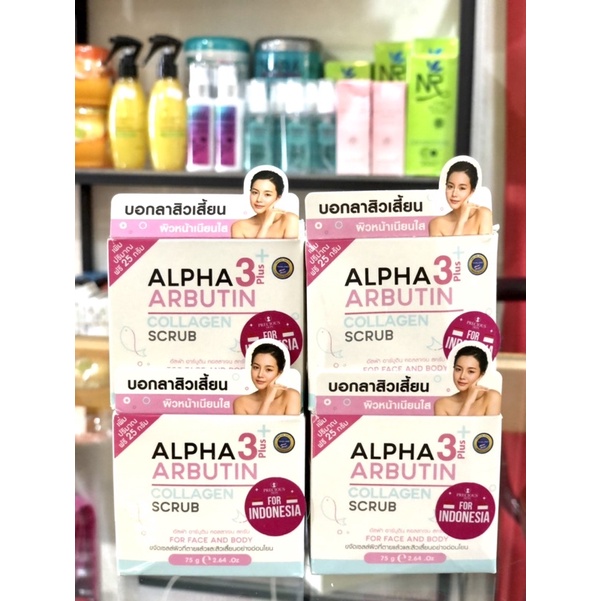 Alpha Arbutin Collagen Scrub