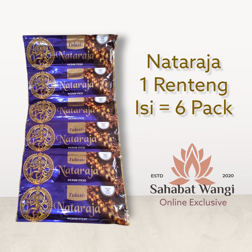 Hio Dupa India Tulasi Nataraja 1 Renteng ( 6 Pack)