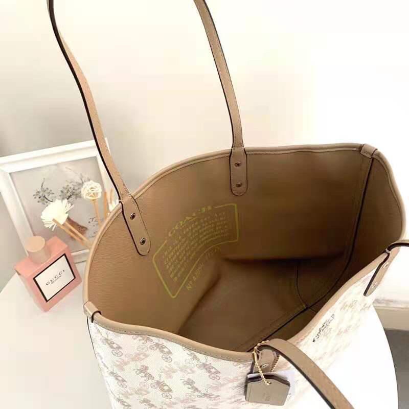 tote bag wanita coach with pouch totebag wanita coach import