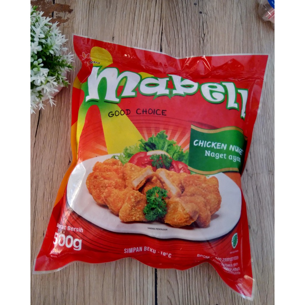 

mabell nugget ayam 500gr