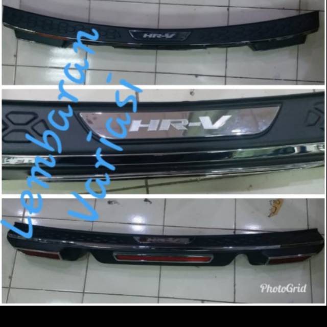 Sillplate belakang bagasi HRV