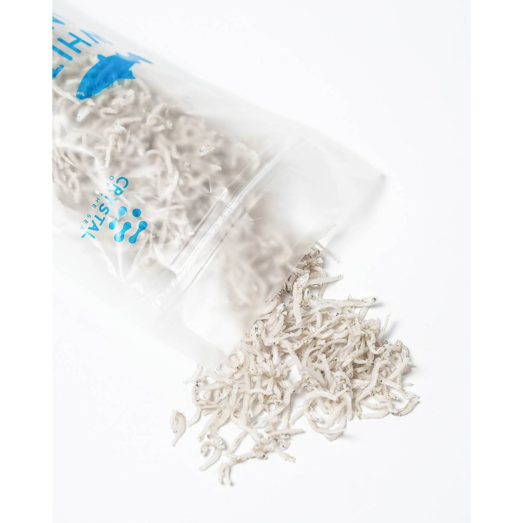 

Dried White Anchovy / Ikan Teri Nasi Kering Bebas Pemutih & Pengawet