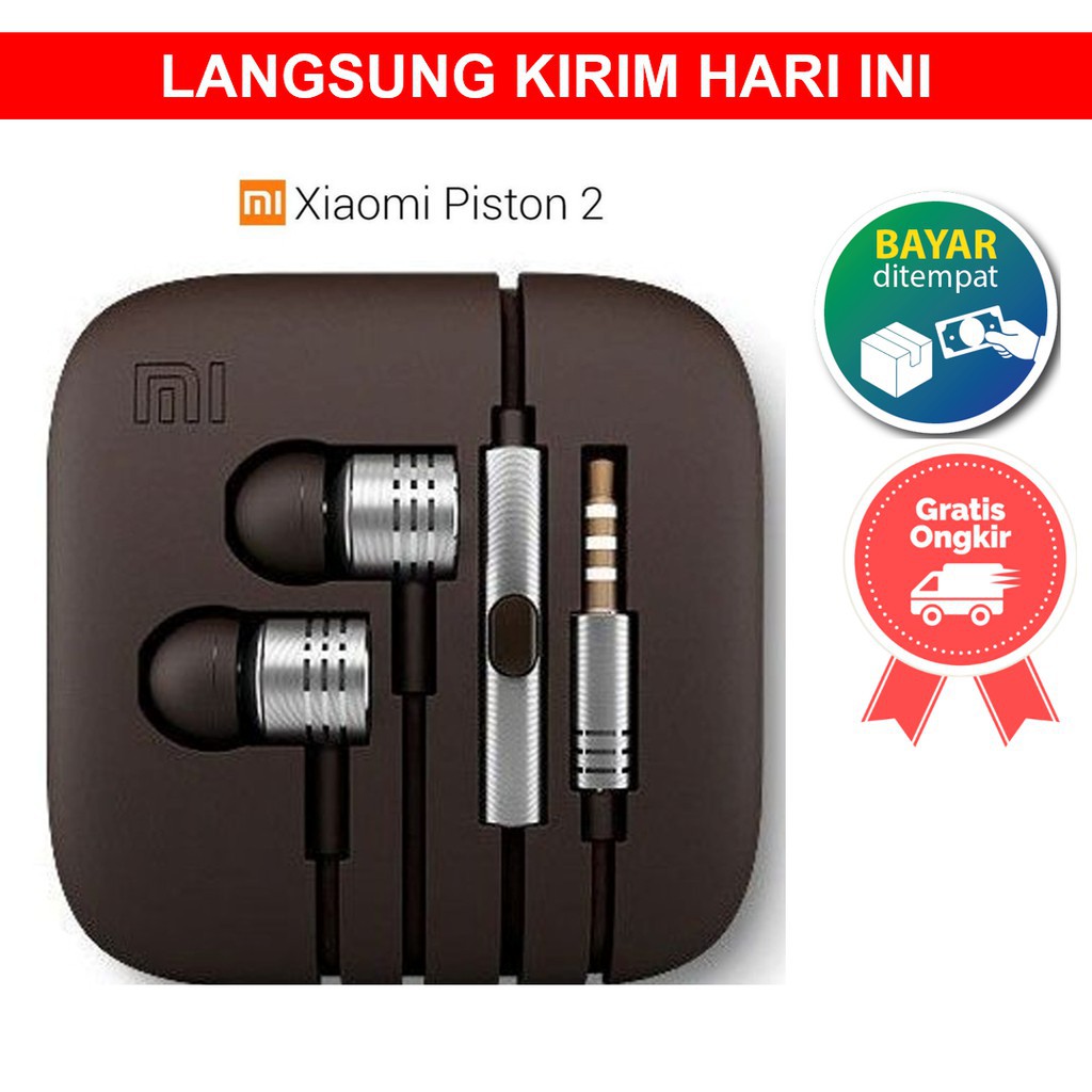 Headset Handsfree Earphone Xiaomi Piston 2 MI Superbass HF